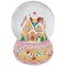 Northlight Gingerbread House Musical Christmas Snow Globe - 6.5"